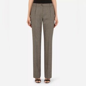 Vintage Teenflo Brown Checkered Trousers